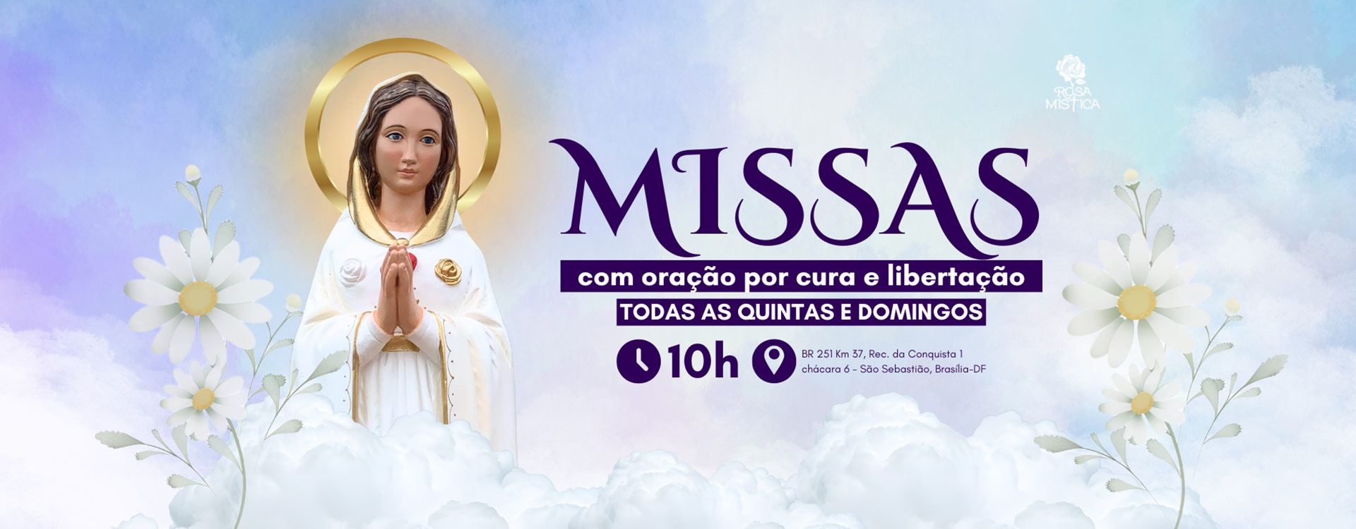 Horário das missas