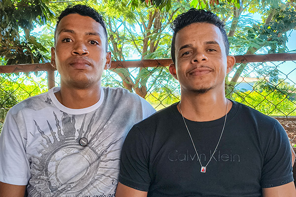Lucas e Ronaldo